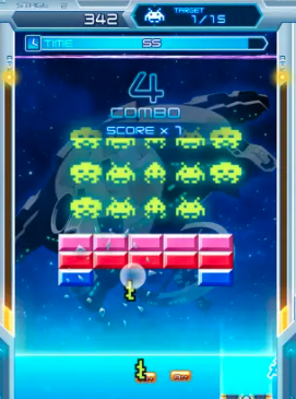 This is a space invaders remake that we worked on