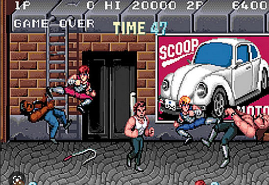 our second game, a fighter game